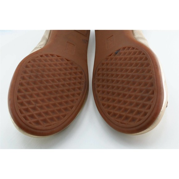 Aerosoles Size 5.5 M Gold‎ Round Toe Flats Leather Women - Picture 7 of 7